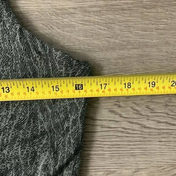 Athleta Santorini Thera Printed Dress Fit And Flare Racerback Green Size Medium - Picture 5 of 8